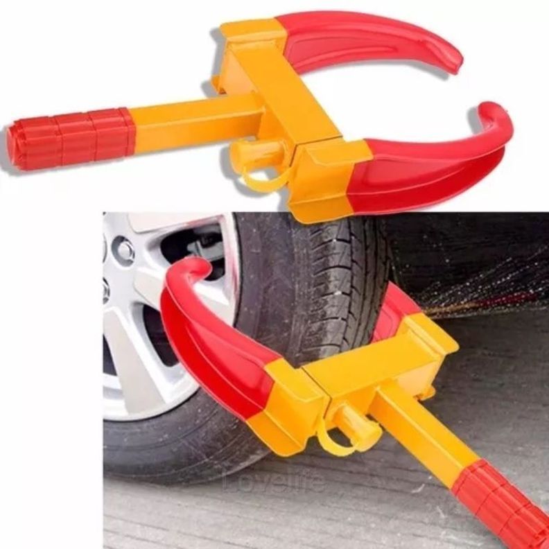 Candado Para Rueda De Auto-1