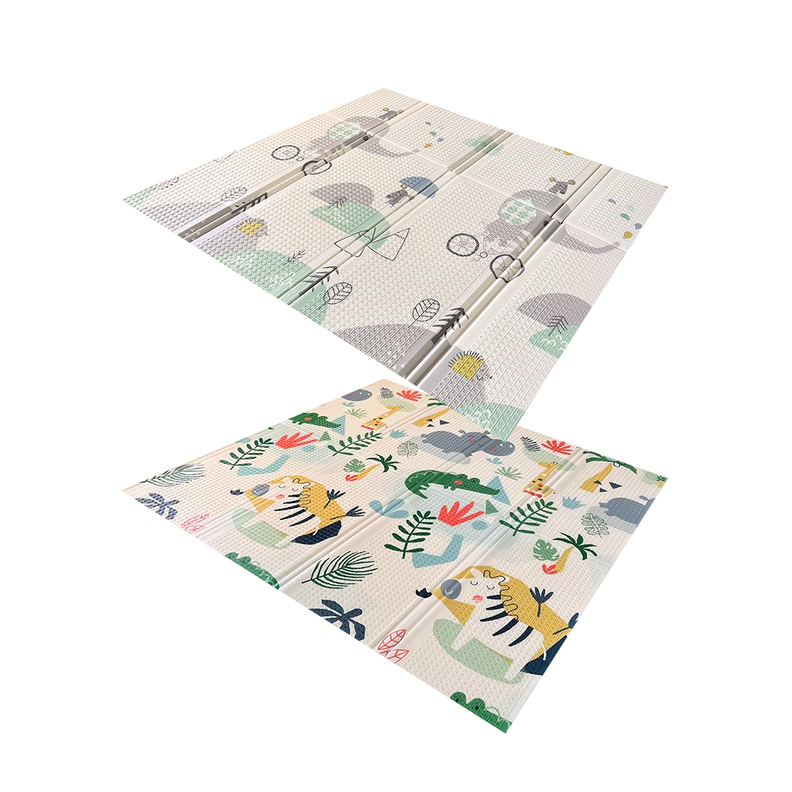 Alfombra antigolpes para bebé impermeable 15mm grosor-0