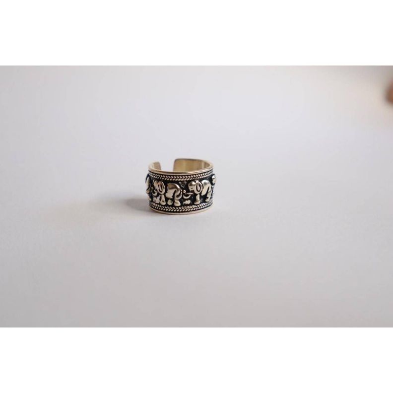 Anillo de Elefante Ajustable-0