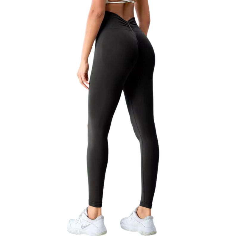 Calzas Leggings Push Up Corte V Tiro Alto Sukha Negro-0