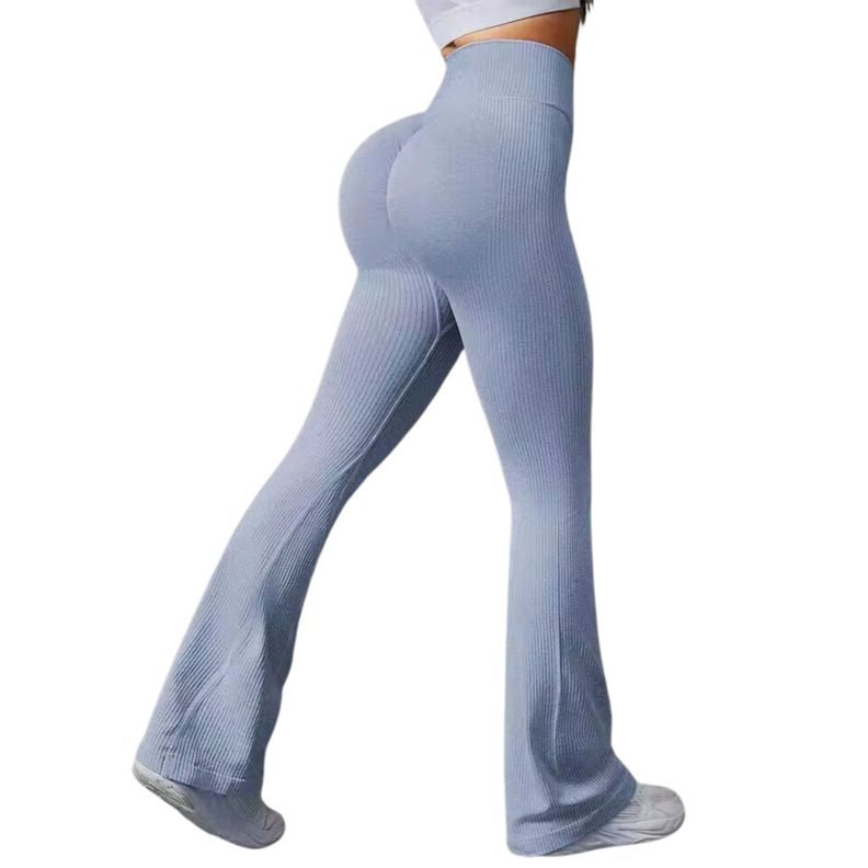 Calzas Leggings Push Up Alta Flare Sukha Azul-0