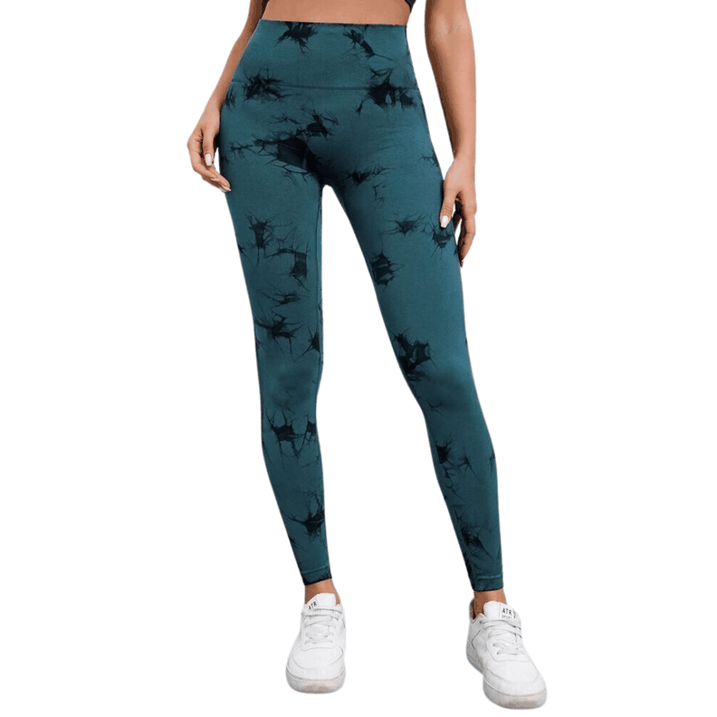 Calzas Leggings Push Up Sukha Verde Oscuro-2