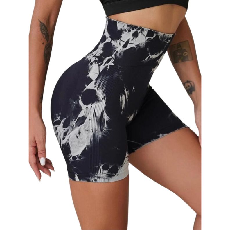 Calzas Leggings Push Up Corto Sukha Negro-1