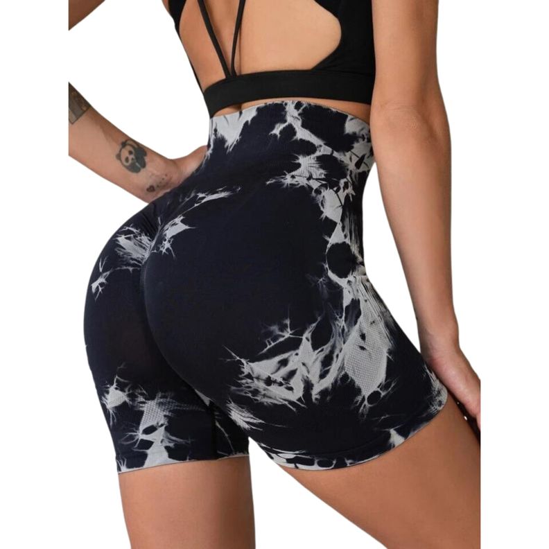 Calzas Leggings Push Up Corto Sukha Negro-2