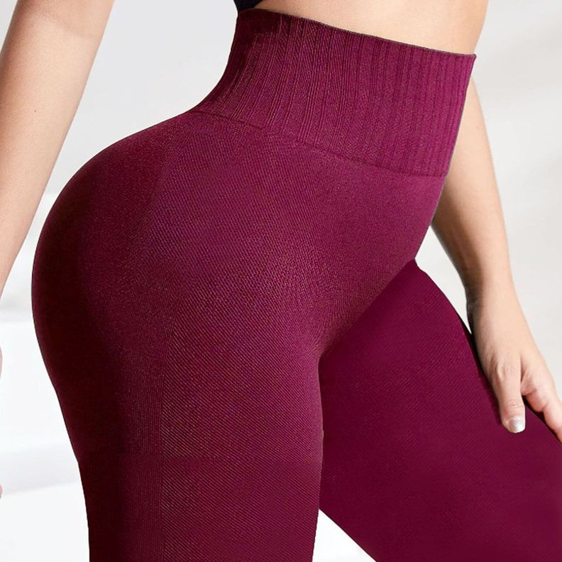 Calzas Leggings Push Up Alta Sukha Burdeo-0
