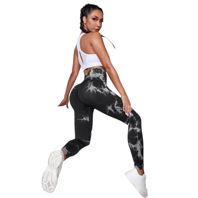 Calzas Leggings Push Up Sukha Negro-4