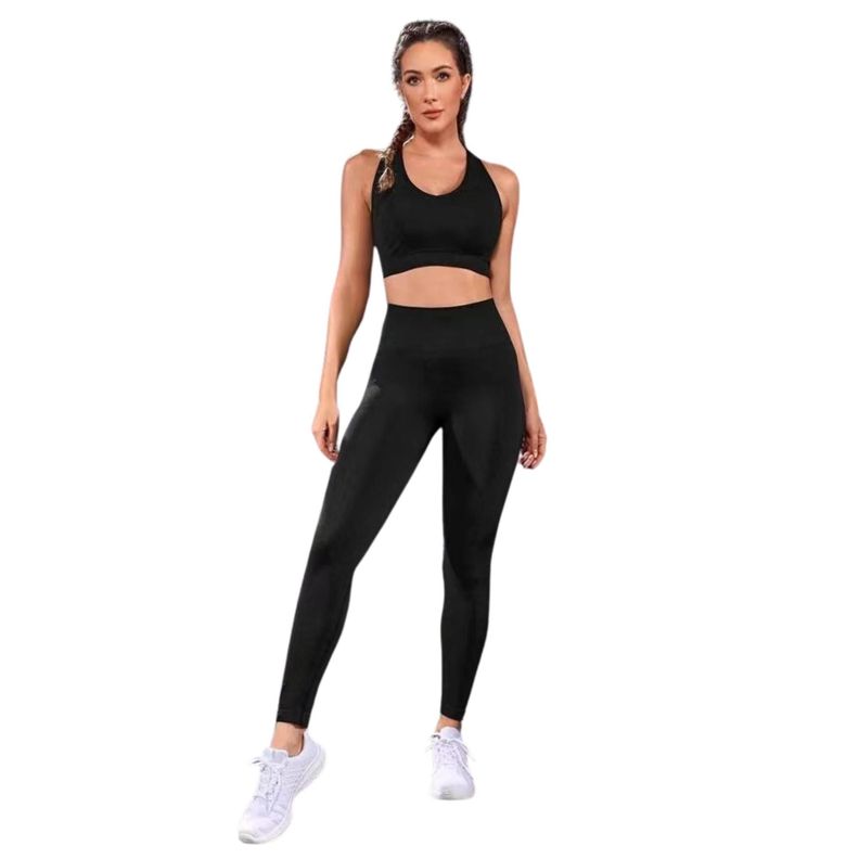 Conjunto Push Up Sin Mangas Tiro Alto Celular Negro Sukha-0