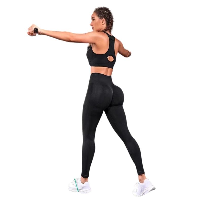 Conjunto Push Up Sin Mangas Tiro Alto Celular Negro Sukha-1