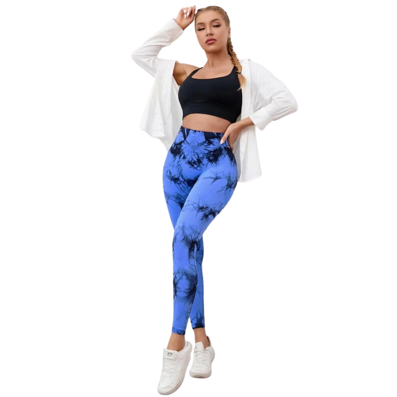 Calzas Leggings Push Up Sukha Azul-4
