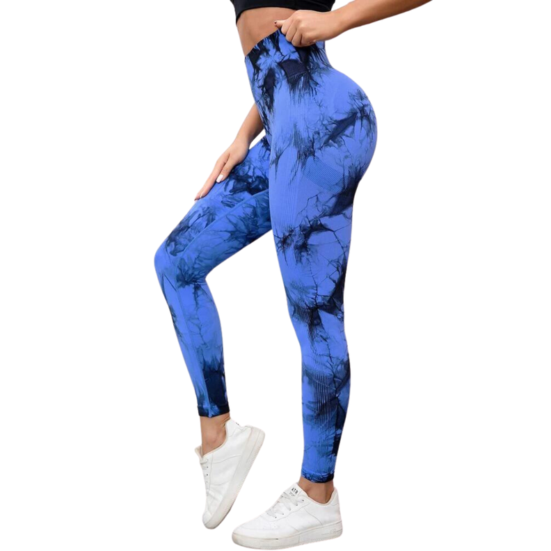 Calzas Leggings Push Up Sukha Azul-2