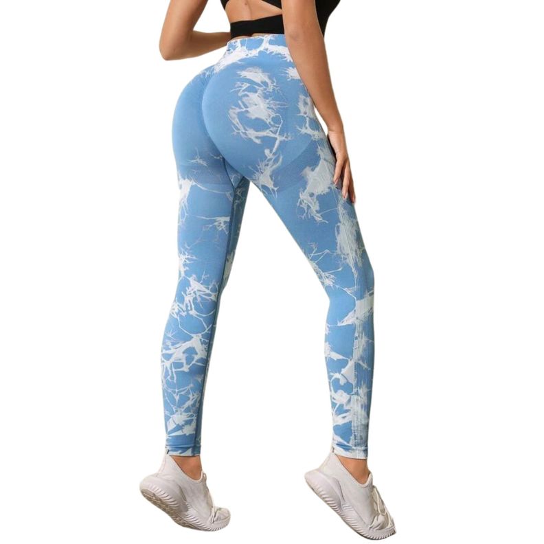 Calzas Leggings Push Up Sukha Celeste Oscuro-0