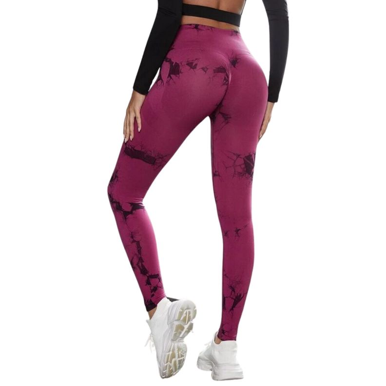 Calzas Leggings Push Up Sukha Rosada Oscuro-0
