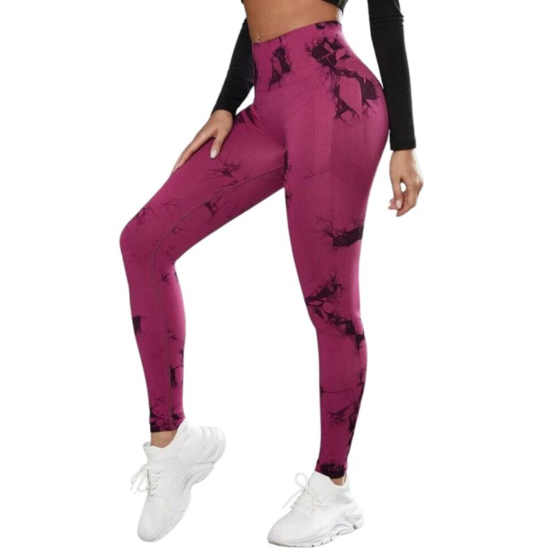 Calzas Leggings Push Up Sukha Rosada Oscuro-1