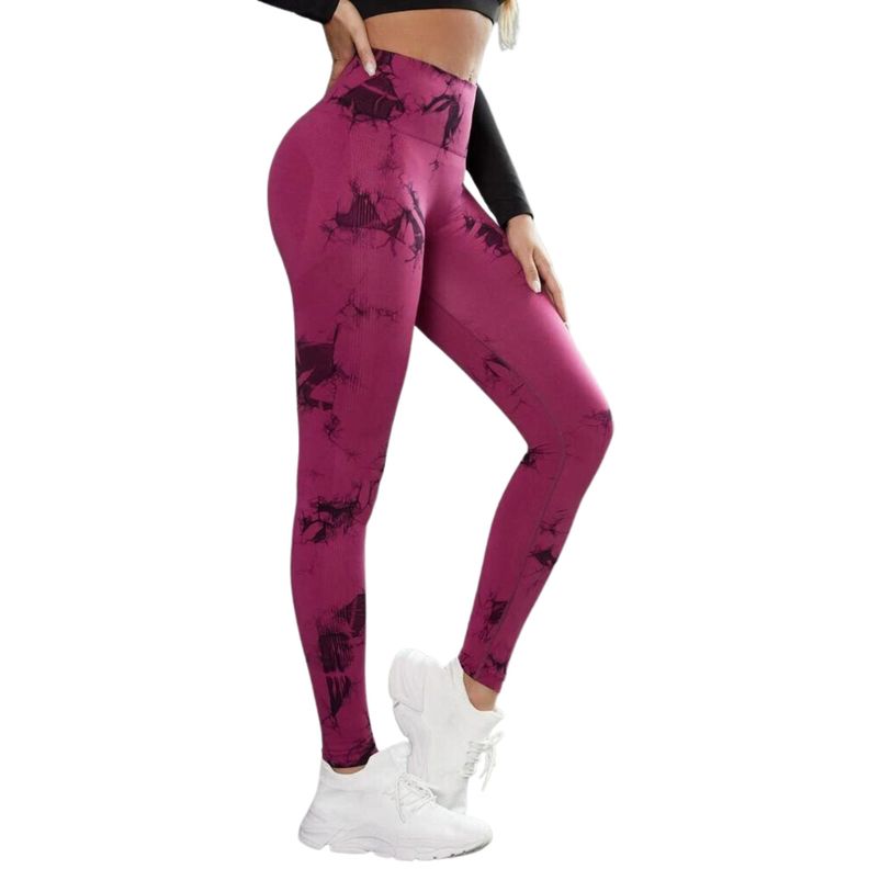 Calzas Leggings Push Up Sukha Rosada Oscuro-3