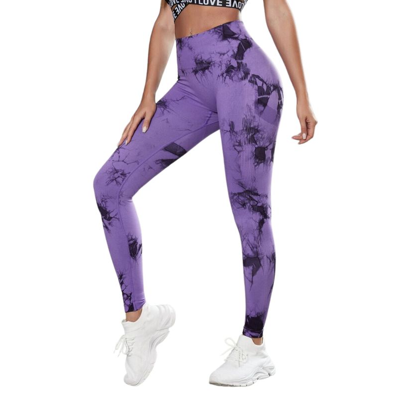 Calzas Leggings Push Up Sukha Morada-1