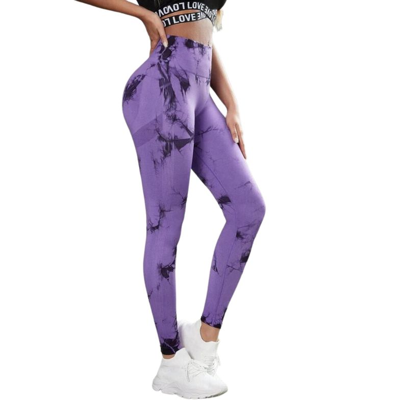 Calzas Leggings Push Up Sukha Morada-3