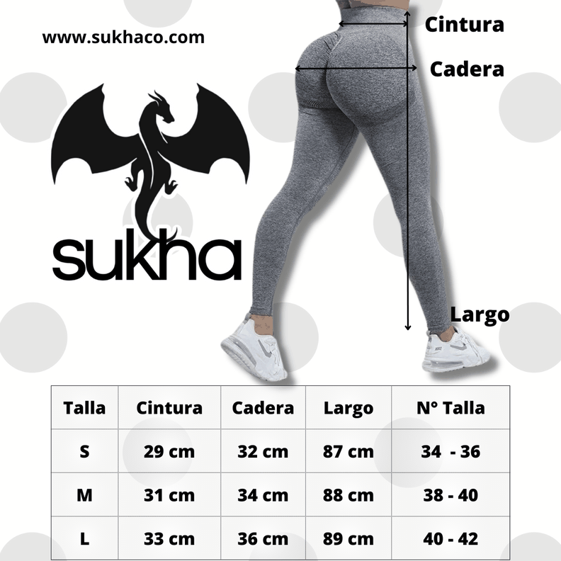Calzas Leggings Push Up Sukha Gris-5