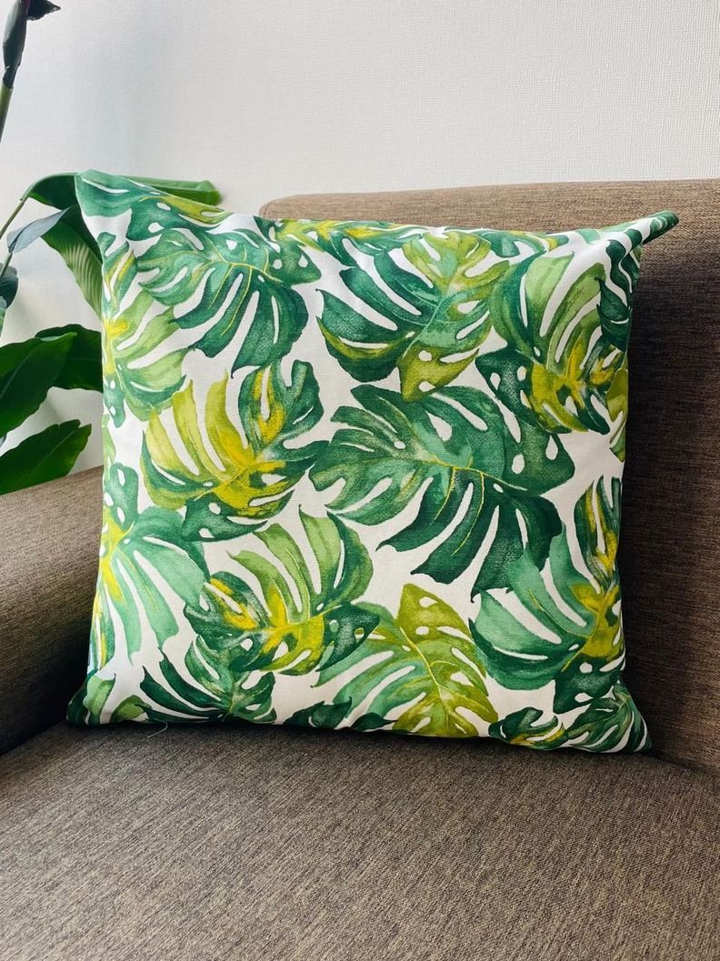 Set de 2 cojines estampados 45x45cm y 30x50cm - fce5-1