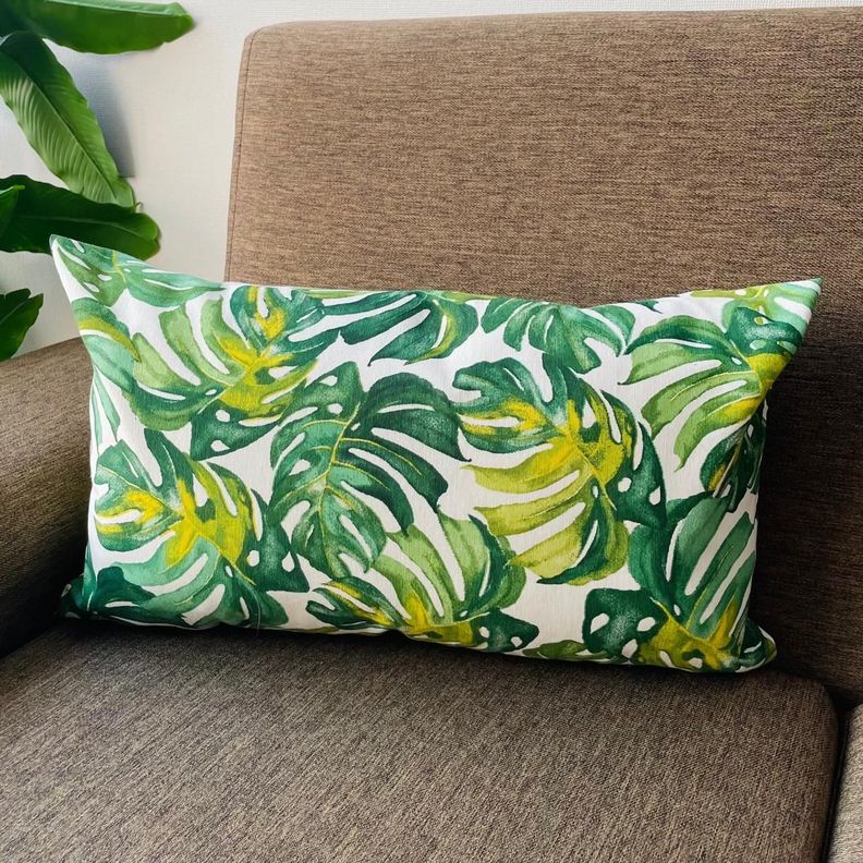 Set de 2 cojines estampados 45x45cm y 30x50cm - fce5-2