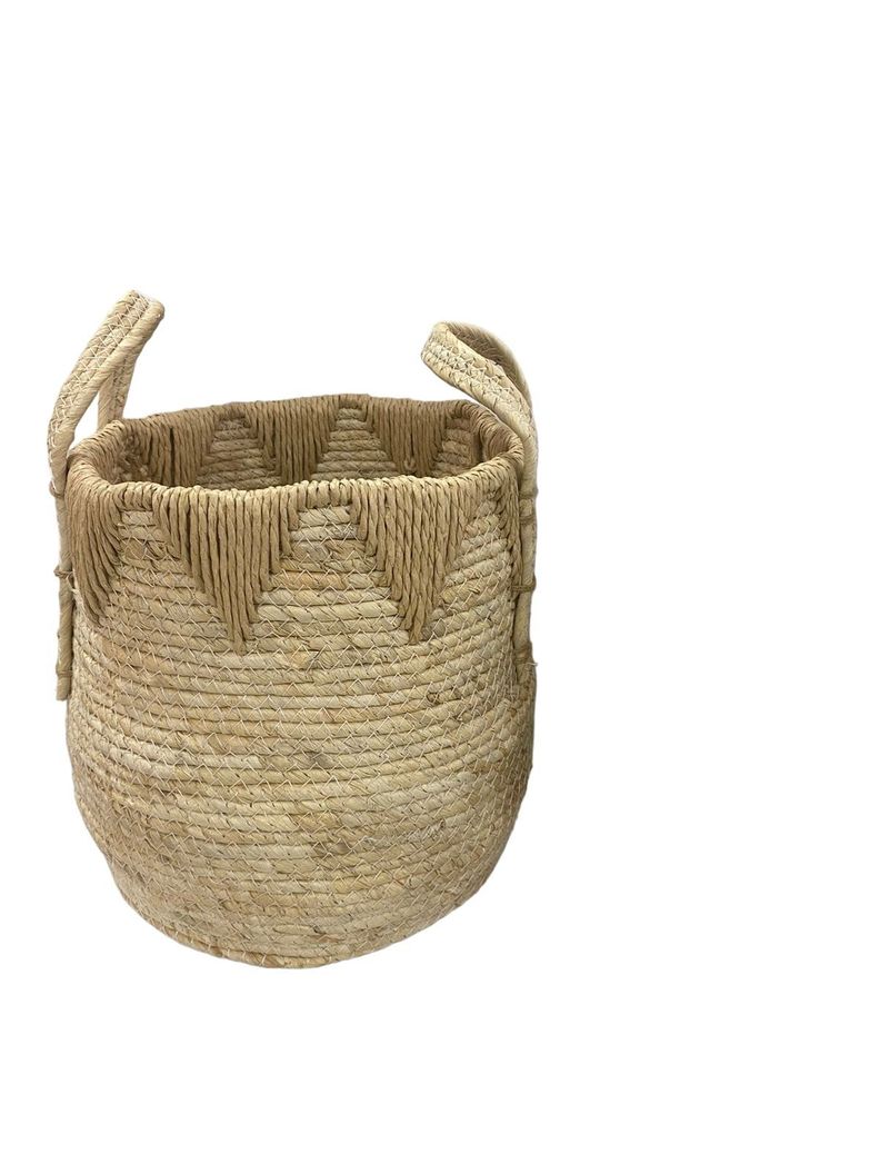 canasto decorativo TAMAÑO S Beige-0