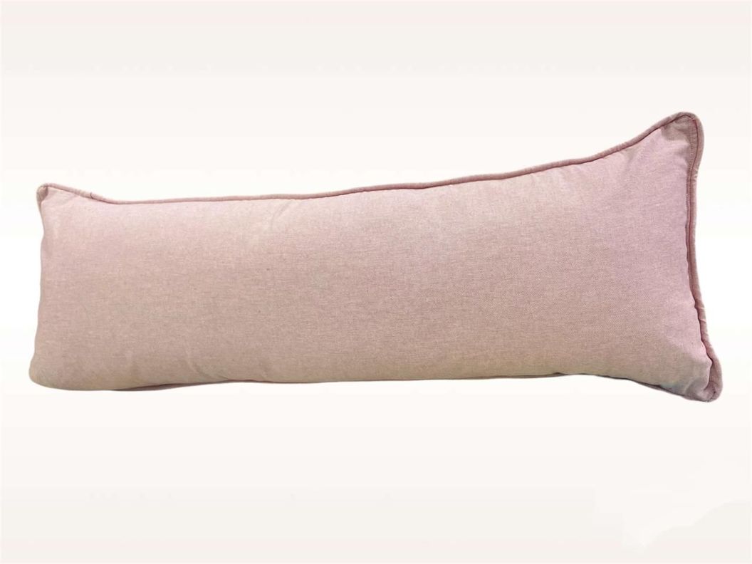 Cojín rectangular king 35x90cm - rosado-0