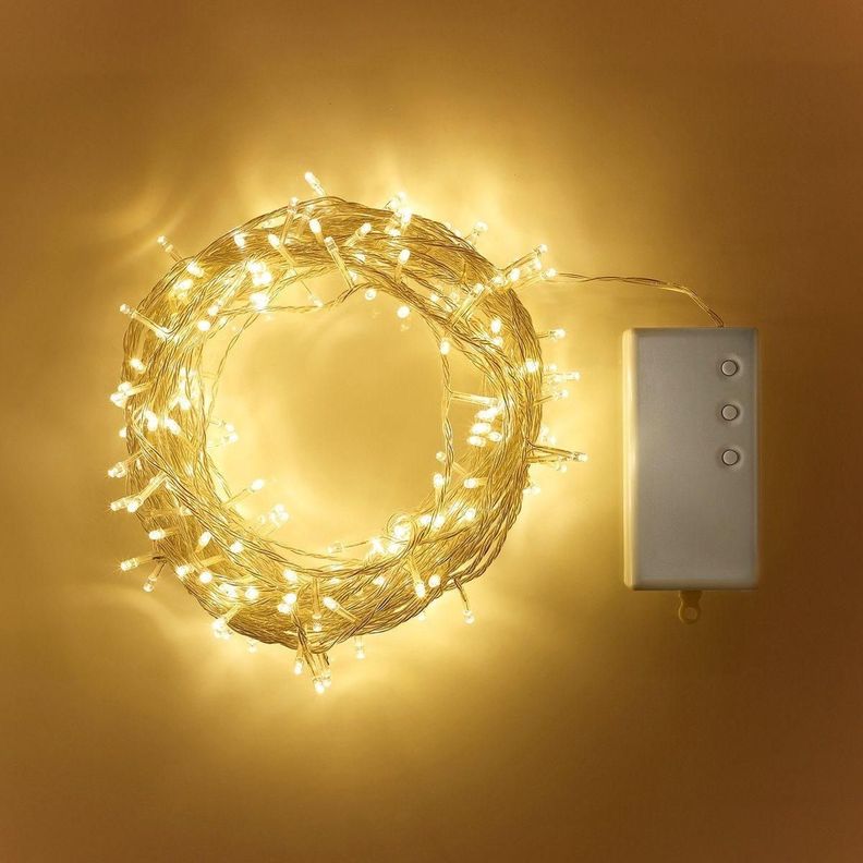 Cascada de luces led decorativas-2
