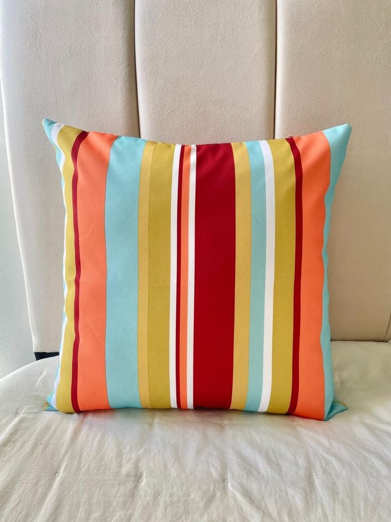 Set de 2 cojines estampados impermeables 45x45cm y 30x50cm - fce11-1