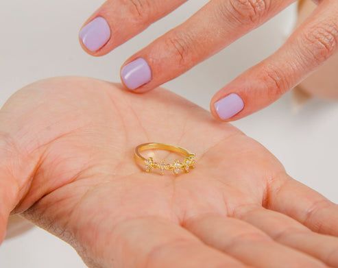 ANILLO CORONA CIRCÓN BAÑO EN ORO-1