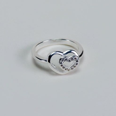 ANILLO CUORE CIRCONES PLATA-0