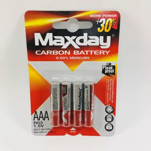 Pack De 4 Pilas Triple A Maxday-0