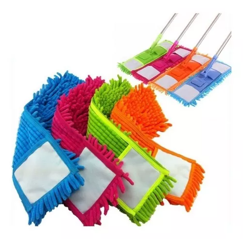 Pack De 3 Paños De Microfibra Repuesto De Mopa -1