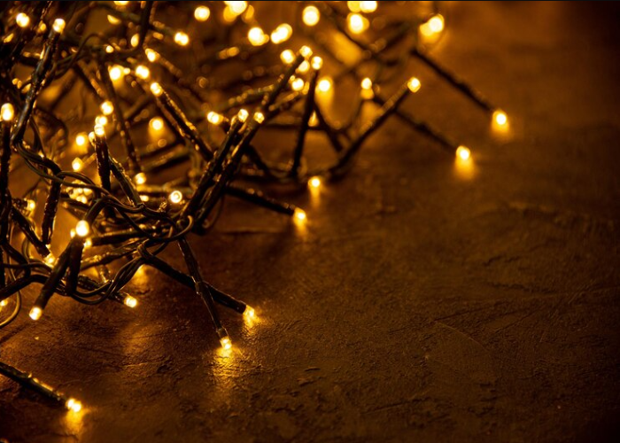 Guirnalda De Luces Navideñas 100 Luces Amarillas Navidad-6