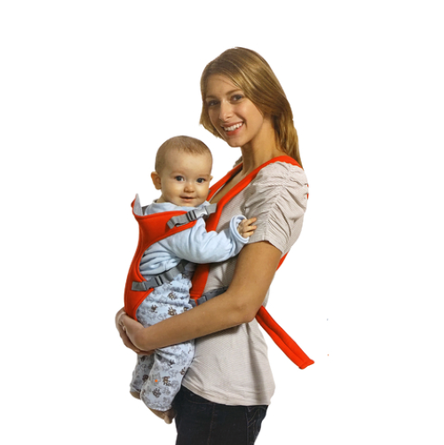 Porta Bebe Arnés Orgánico Mochila Infante De Algodón-0