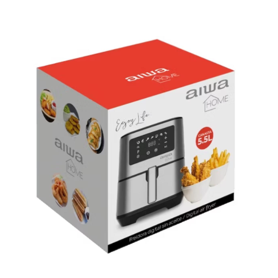 Freidora De Aire Aiwa De 5.5L 1700w-3