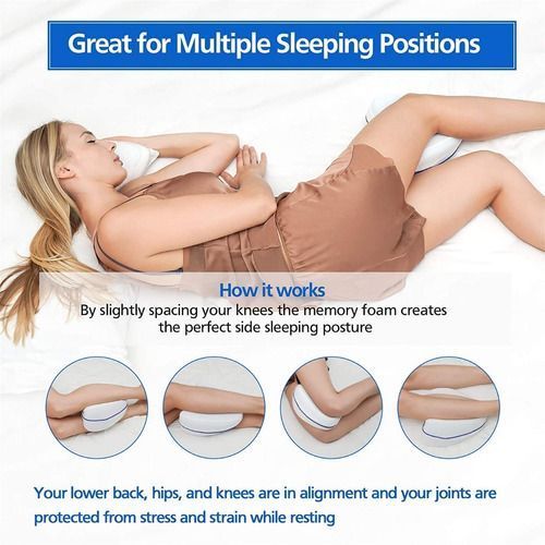 Almohada Para Piernas Y Rodillas Cojín Ortopédico-2
