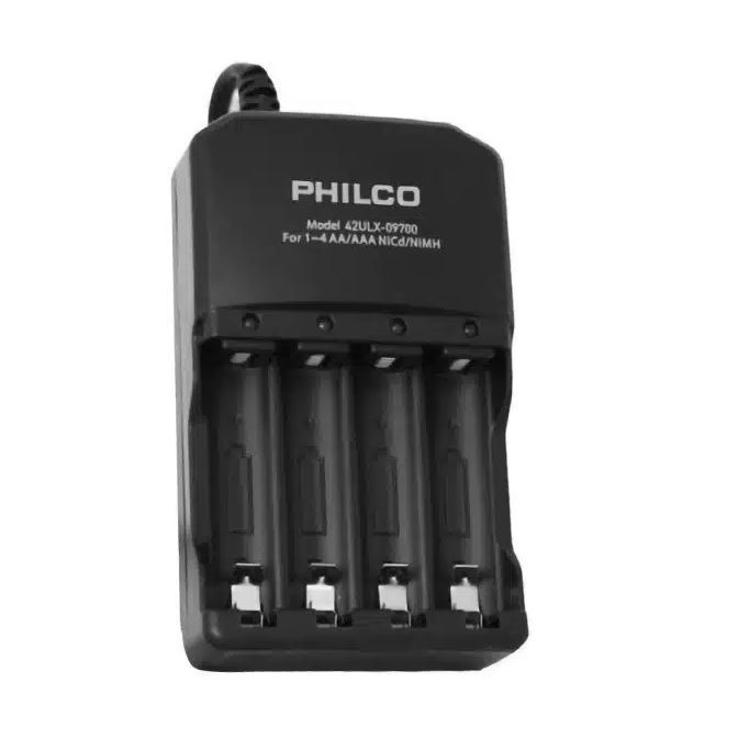 Cargador De Pilas Philco Para Pilas AA/AAA Modelo 9700-1