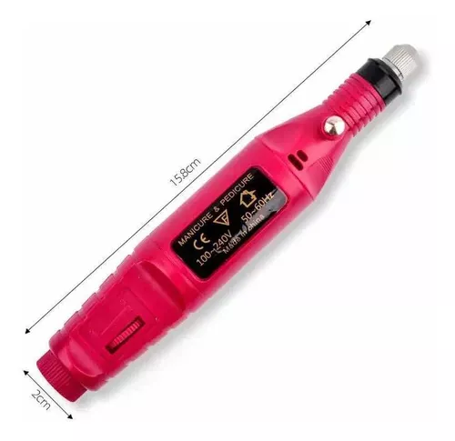 Kit Torno Para Manicure Y Pedicure De Uñas 3000 Rpm-6