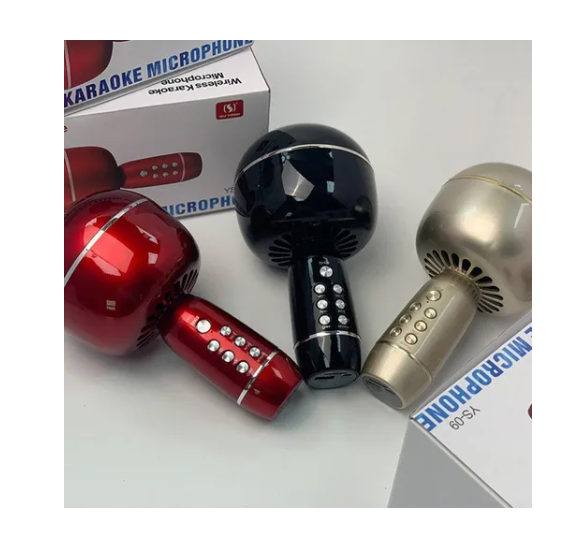 Micrófono Inalámbrico Para Karaoke Usb Bluetooth Y Altavoz-7