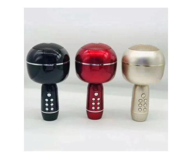Micrófono Inalámbrico Para Karaoke Usb Bluetooth Y Altavoz-4