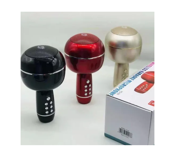 Micrófono Inalámbrico Para Karaoke Usb Bluetooth Y Altavoz-6