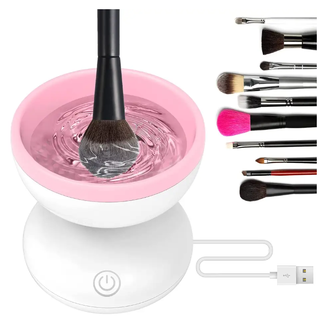 Limpiador De Brochas De Maquillaje Sin Dañarlas-0