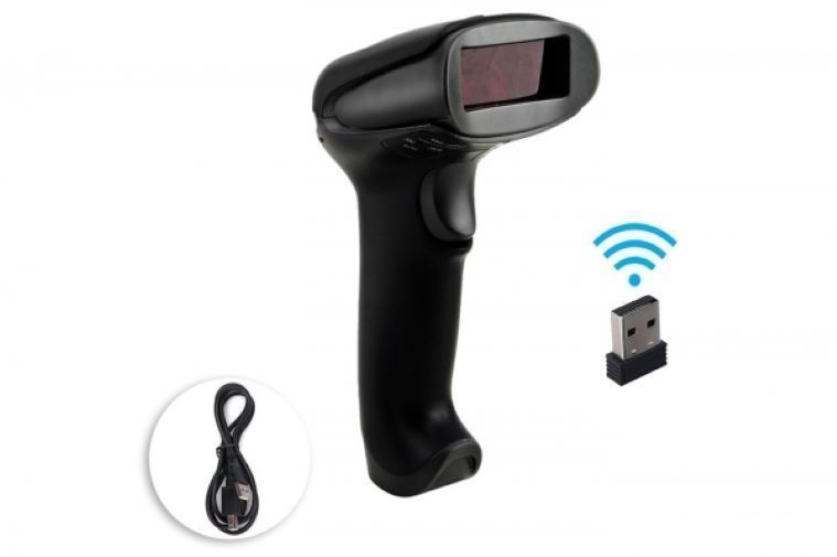 Lector De Código De Barras Pistol Escáner Laser Usb-2