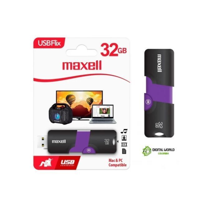 Pendrive Maxell USB Flix 32GB-1