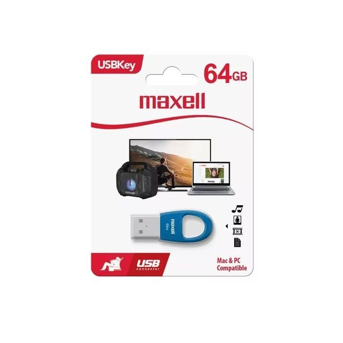 Pendrive Maxell Key 64gb Usb 3.0-0