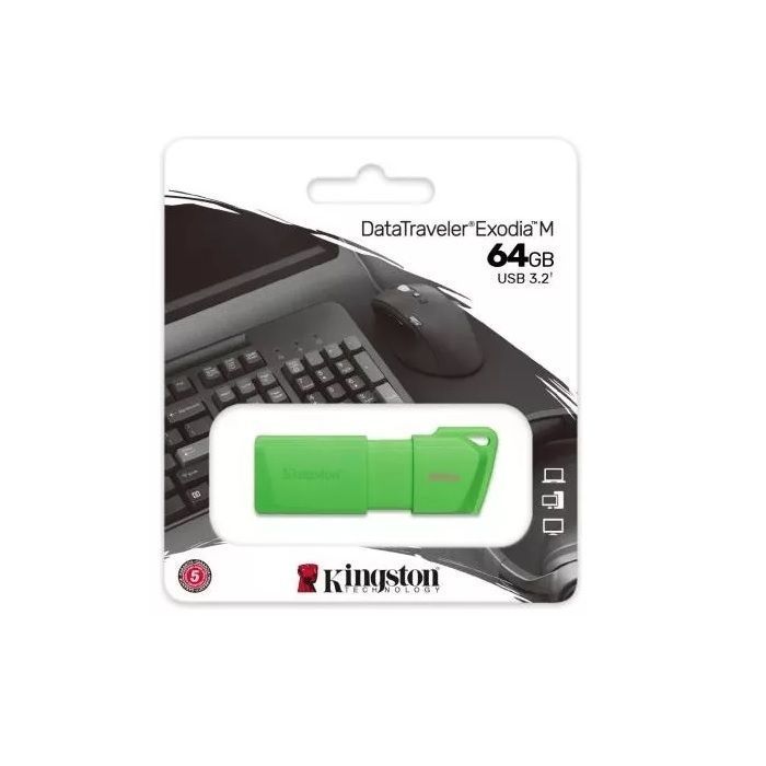 Pendrive Kingston 64gb Usb 3.2 -0