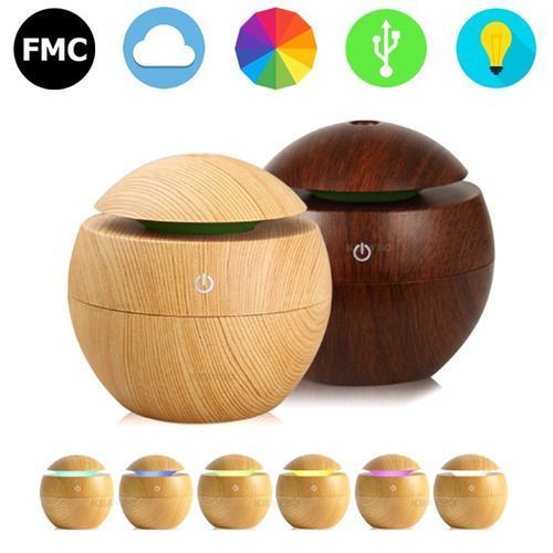 Pack Humidificador Aroma Difusor + 12 Aceites Esenciales De 3ML-4