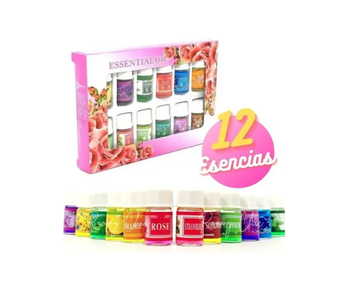 Pack Humidificador Aroma Difusor + 12 Aceites Esenciales De 3ML-7