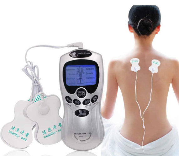 Masajeador Corporal Con 4 Parches Máquina De Terapia Digital-1