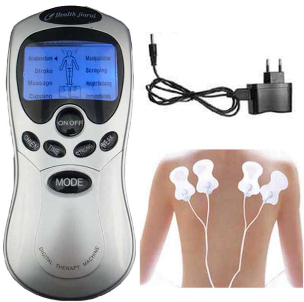 Masajeador Corporal Con 4 Parches Máquina De Terapia Digital-4