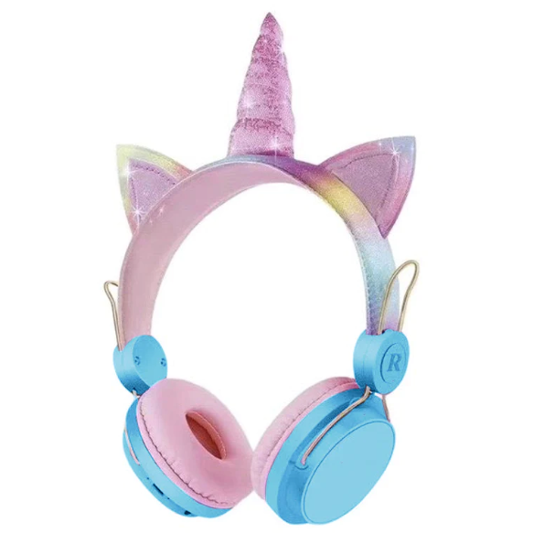 Audífonos De Unicornio Para Niñas Auriculares